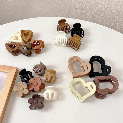 Hair Clip Shark Clip Back of the Head Hair Clip Grip Hair Clip Hair Accessory Korean Elegant Hair Clip 5 Pack Random Delivery #High Quality Shark Clip