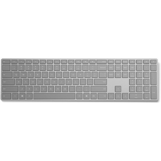 Microsoft WS2-00025 silver wireless office keyboard, simple and stylish, suitable for Surface rface