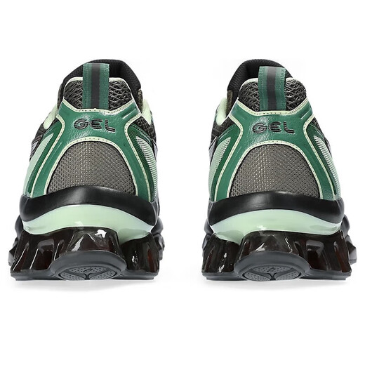 亚瑟士（asics）GEL-QUANTUM KINETIC 复古减震耐磨男士运动休闲鞋跑步鞋 棕褐色/绿1203A270-251 44 标准/US10