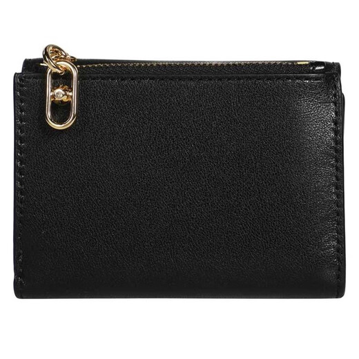 MICHAEL KORS Wallet Women's Classic Cowhide Logo Short Wallet Gift Black 34F2G7PD8L BLACK