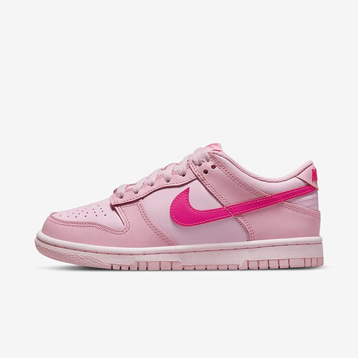 耐克（NIKE）Dunk Low GS粉色 大童/女款 潮流复古低帮休闲板鞋 DH9765-600 36.5