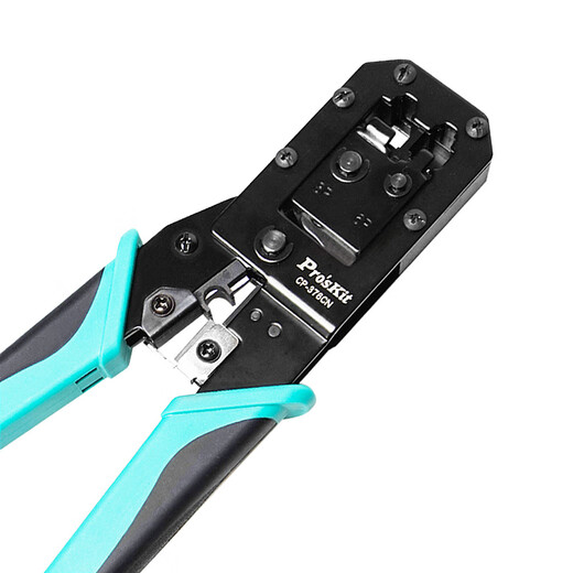 Baogong (Pro sKit) network cable pliers Internet phone crystal head crimping pliers 6P/8P household labor-saving ratchet stripping fitter CP-376CN