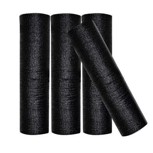 MSDU sunshade net, sun protection net, encrypted, thickened, anti-aging, agricultural vegetable greenhouse shade net, outdoor vegetable patch, insulated black, 6 pins, 2 meters wide, 20 meters long, encrypted