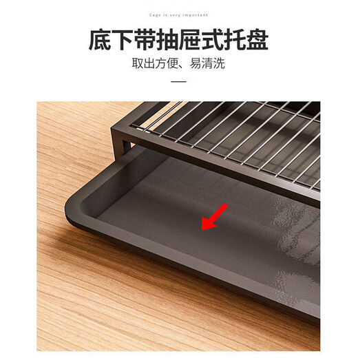 SUREPET dog toilet for large, medium and small dogs, drawer-type urinal, anti-stepping, reinforced, flushable, black - comes with induction agent toilet training tutorial S/M/L tray