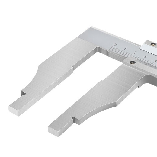 Three-quantity closed four-purpose vernier caliper oil mark line card 0-150mm high-precision stainless steel vernier caliper JDD07 stainless steel (H type) 0-300mm
