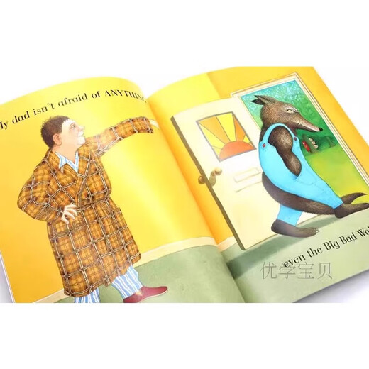 我爸爸我妈妈2册套装 英文原版绘本 My Mum My Dad 安东尼布朗Anthony Browne 进口平装书3-6岁家庭关系情商管理