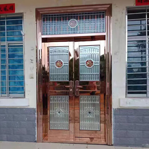 JRB Jiaruibao steel door villa door entrance door double door stainless steel courtyard door opposite living room rural self-built house door double door style 1
