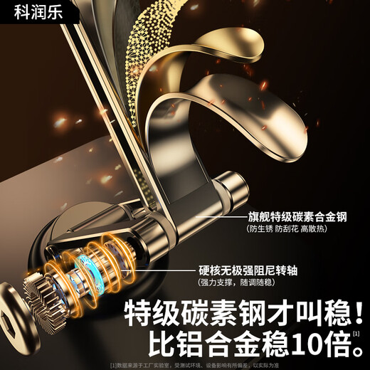 Kerunle three-axis rotation tablet stand ipad desktop mobile phone stand 360 multi-function rotating folding lazy support frame eating chicken online class painting metal live broadcast