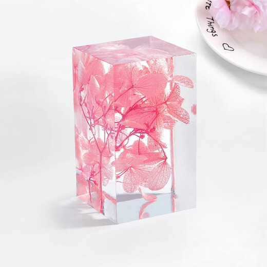 Indigo crystal glue mold rectangular to make insect specimens epoxy resin ab amber handmade DIY material three-dimensional No. 03 10cm rectangular silicone mold