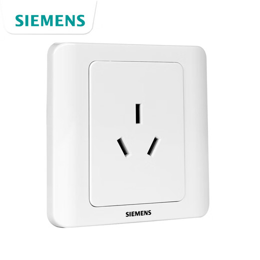 Siemens switch panel Vision 16A three-hole socket with switch air conditioning power socket Yabai color silver gold brown Yabai 16A three-hole socket