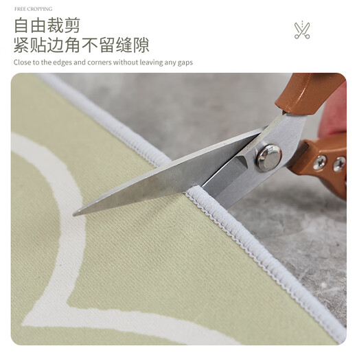 Gu Die ins style bedroom carpet bedside blanket non-slip soundproof living room balcony can sit and sleep mat room bed end warm-4M 200 300cm