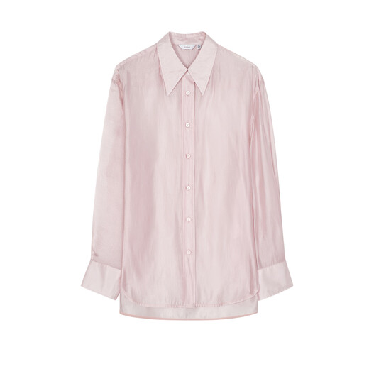 Eifini Zhu Zhu endorses the new gentle, elegant, light and elegant commuting shirt with a temperament and a high-end feel. Pink M (160) 110-125Jin Jin is equal to 0.5 kg