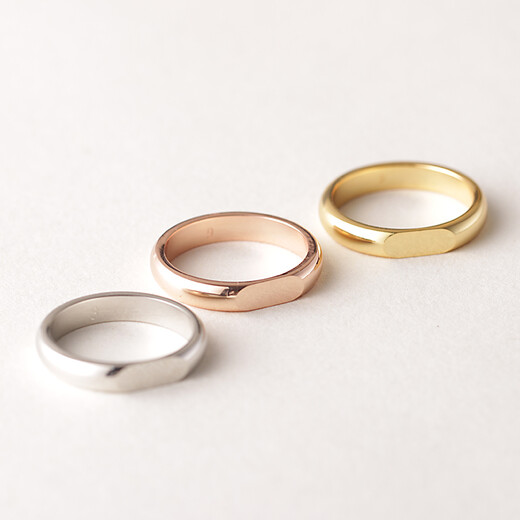 Vangia Diffraction Projection Ring for Girls 925 Silver Couple Ring for Male and Female Couple Birthday and New Year Gift for Girlfriend Platinum-Single Closed Size 15