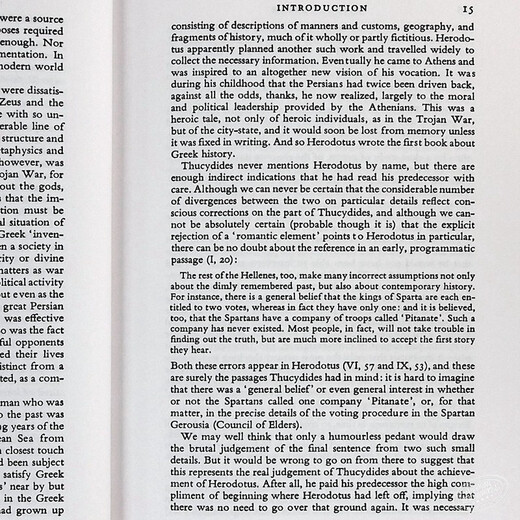 英文原版 History of the Peloponnesian War伯罗奔尼撒战争