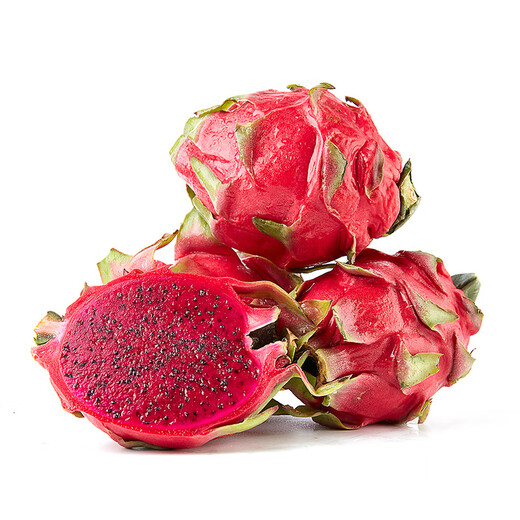 3 pieces of domestically produced red dragon fruit, harvested directly from the place of production, approximately 1.1kg