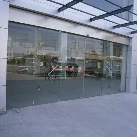 Face fingerprint password swipe card glass sensor door office building shopping mall hotel automatic sensor glass door manufacturer gray