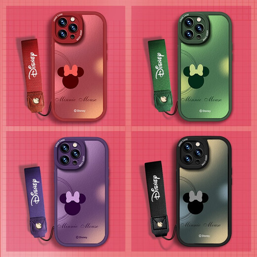 Tsai Shell [Disney Autorised] Apple Series Mobile Case Mobile Iphone 15 Promax Lambkin 14Plus Nouveau 13 Cartoon mignon 12 Bracelet de Girl Little Fat [x1502 Disney] iPhone 15pro