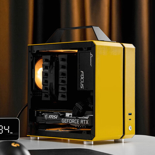 Sugar Cube Mechanical Master C24 chassis i5 12600KF small host RTX5060/5060ti portable ITX desktop computer mini host office home design delta game assembly computer configuration two丨U5 225 boxed丨barebone system丨super powerful office host