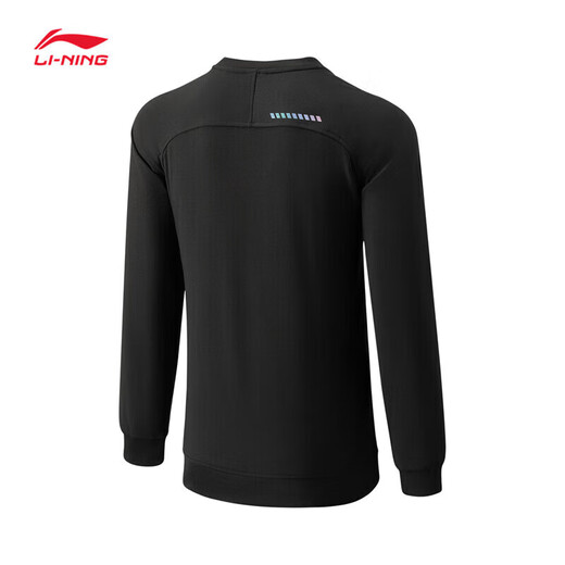 Li Ning Badminton Pullover Kapuzenpullover AWDT841 Schwarz-2 M