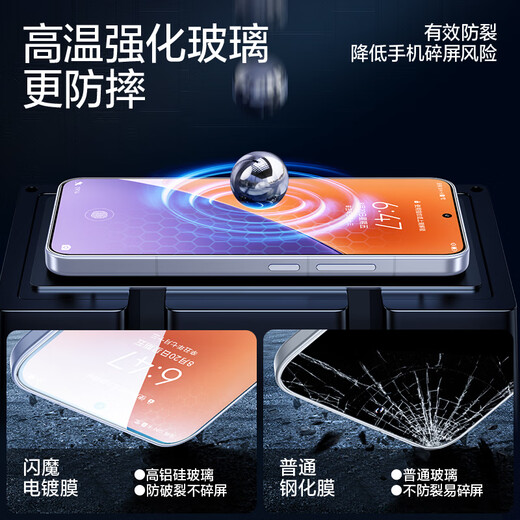 Flash Magic Ultrasonic Unlocking Suitable for Xiaomi 15 tempered film mobile phone film xiaomi 15 ultra-clear all-glass upgraded explosion-proof, anti-fingerprint, anti-scratch, wear-resistant and bubble-free Xiaomi 15 Standard Edition | Explosion-proof tempered film 2 pieces + artifact Xiaomi 15 Guaranteed compensation for damage to the film 1:1 real machine mold opening