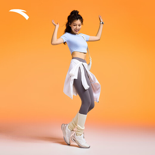 ANTA LINGARC丨Women's Shoes Training Shoes Winter New Lightweight Skipping Shoes Sports Shoes Hiking Shoes Papery White/Lotus Root Gray-2 38