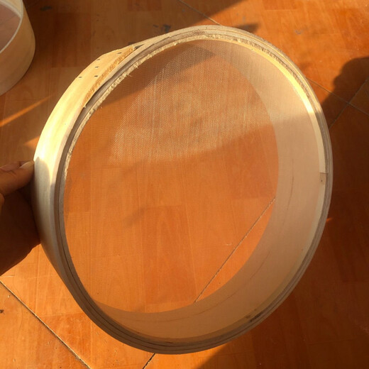 He Jiagong flour sieve single sieve flour sieve flour sieve ultra-fine baking 60 mesh handmade household filter sieve kitchen diameter 30 cm 60 mesh sieve white flour worm is very fine