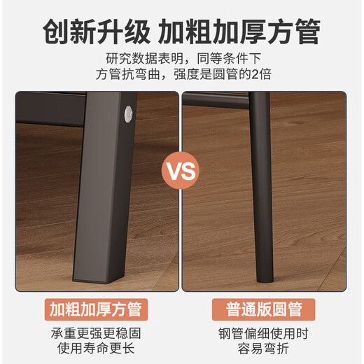 Computer chair, home comfortable backrest, lazy sofa, folding lounge chair, study office chair, dormitory leisure e-sports chair, extra thick thickened square tube, goddess powder + storage bag + free waist pillow