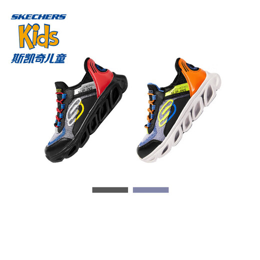 Skechers Skechers children's flash shoes children's running shoes autumn children's shoes one-leg boys' sports shoes 403840L