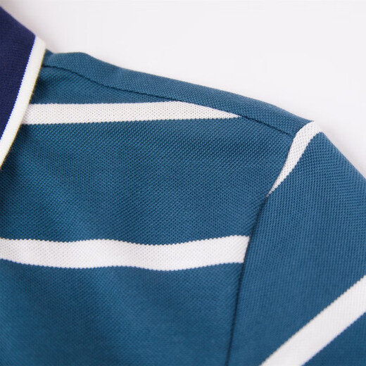 YOUNGOR short-sleeved POLO shirt men's lapel fashion business pure cotton fabric double pique water-soft cotton soft feel POLO shirt YSPC520179PFA XL