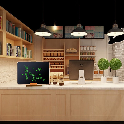 Wicue 21-inch LCD handwriting tablet electronic blackboard painting message board notebook highlight ultra-thin lecture teaching education student office training teaching live calligraphy 21-inch handwriting tablet + triangle bracket highlight handwriting