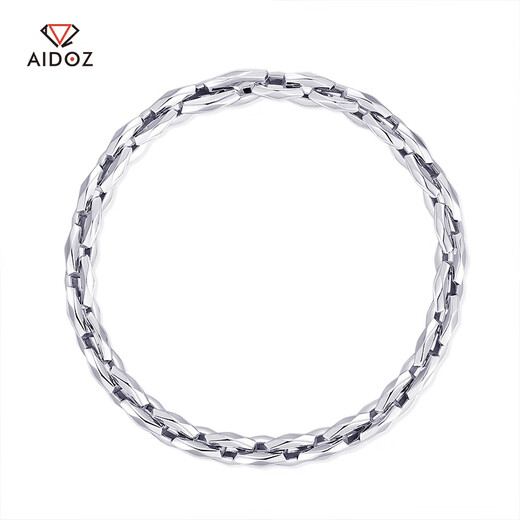 Aido Diamond Platinum Bracelet Men's pt950 Platinum Mechanical Style Bracelet Men's Fashionable Thick and High-end Feeling Jewelry Weight 22.46g Length 17cm Thick About 6mm