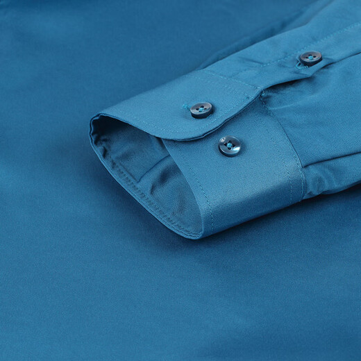 Li Meng velvet thickened warm shirt men's business casual warm shirt autumn and winter middle-aged bottoming shirt white 42