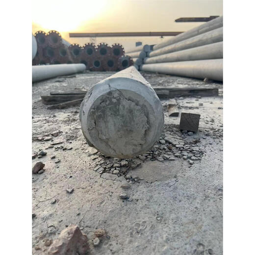 Prefabricated cement telephone poles Prefabricated national standard concrete telephone poles High-voltage wiring power supply poles 8 meters 12 meters 12 meters 230 prestressed telephone poles deposit