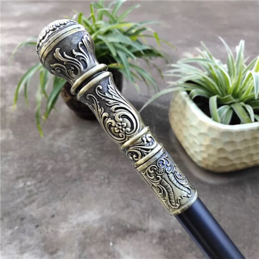 
LNGA LANDGRE new Italian British gentleman's stick silver snake head civilized stick crutch old man hiking anti-slip metal silver eagle head 92cm/673g