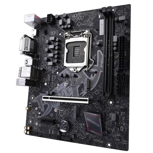 Colorful BATTLE-AX B460M-D PRO V20 motherboard supports 10100/10400F/10700 (Intel B460/LGA 1200)