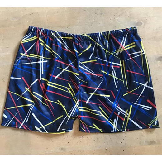 Tairig five-point boxer swimsuit loose low-priced hot spring disposable men's swimming trunks beach trunks quick-drying swimming trunks 4 one size fits all