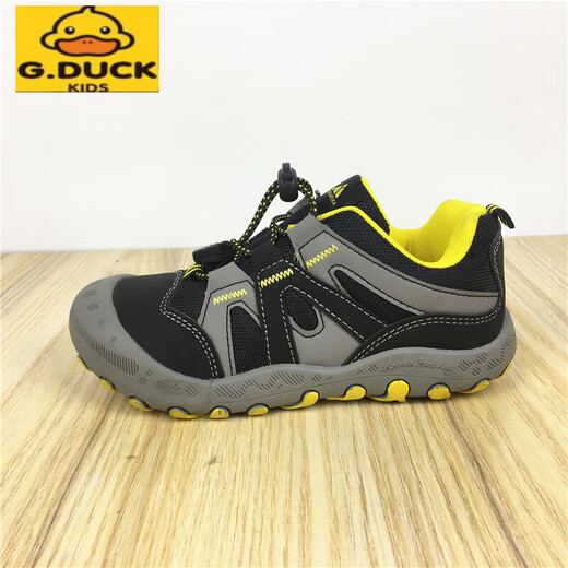 G.duck lance des chaussures de randonnée d'extérieur européennes pour garçons et filles, des modèles printemps et automne pour enfants moyens et grands, des chaussures de sport antidérapantes, des chaussures de randonnée pour enfants, modèle B679 16, taille 33, longueur intérieure 21 cm