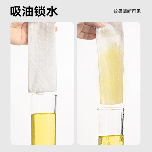 Huixun trapo perezoso desechable 150*2 levanta toalla de papel de cocina extraíble toalla colgante para platos