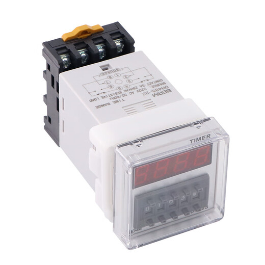 Bellmei DH48S-2Z high-precision digital display time relay two sets of delay 220V24V380V 9999H customized DH48S-2Z AC 36V shipped within 7 days