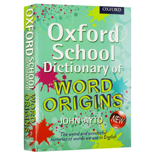 【正版】英文原版 牛津英语词汇词源学习词典 Oxford School Dictionary of Word Origins牛津英英字典工具书 进口原版书籍 全英文版
