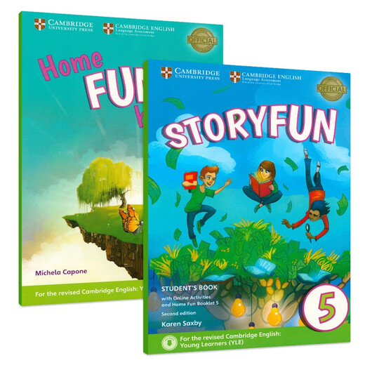 剑桥少儿英语YLE考试教材 Storyfun for  Flyers 5级别 学生书+练习册?英语考级用书英文原版[平装]