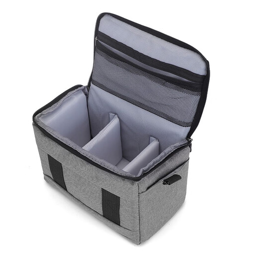 Zhenfenghe Professionelle SLR-Kameratasche Schulter geeignet für Canon, Nikon und Sony spiegellose Fotografietasche Aufbewahrungstasche Fuji Rucksack schwarz groß + Regenschutz