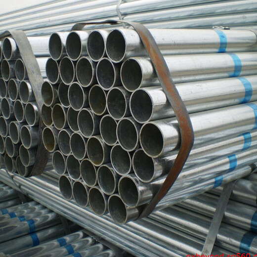 Hot-dip galvanized round steel pipe, anti-rust shelf pipe, galvanized steel pipe threading pipe, hollow round iron pipe, welded steel, DN65 price per meter, wall thickness 2mm
