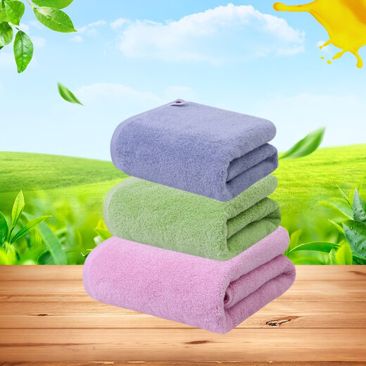 Imabari (IMABARI) JD Logistics Japan Direct Mail TAKUMI JIRUSHI Pure Cotton Soft Absorbent Men's and Women's Bath Towels Pink Green Gray 3 Pack Made in Japan Original Imported from Japan High Quality