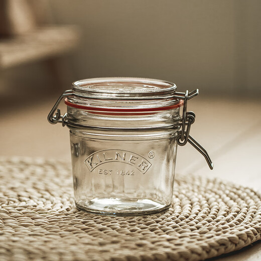 KILNER British glass sealed jar food grade storage jar household grain storage jar wine pickle storage jar York 350ml