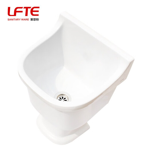 Lefit (lfte) Lefit bathroom mop pool ceramic balcony medium split column wash mop sink household mop pool floor 903 tank + drain + 20 columns