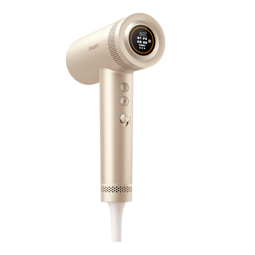 Philips (PHILIPS) 7 series Pro high-speed hair care hair dryer gilt barrel household silent negative ion high power does not damage hair Champagne gold national subsidy birthday gift