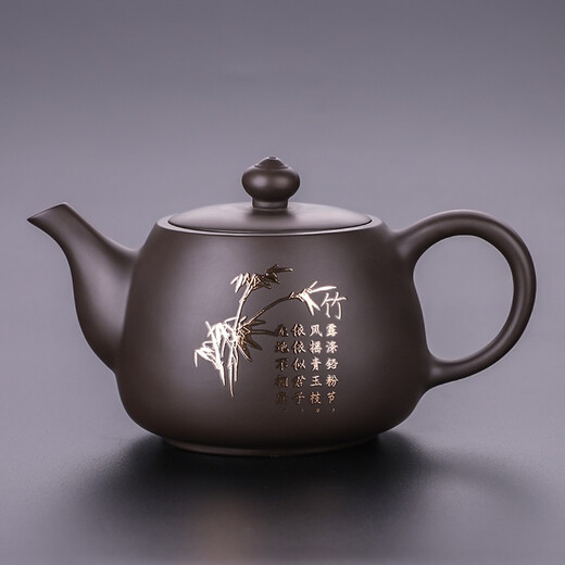 Haofeng original mine old mud purple sand teapot 2025 new Kung Fu tea set teapot tea ceremony cup Mid-Autumn Festival gift purple sand mangosteen teapot 200ML household model