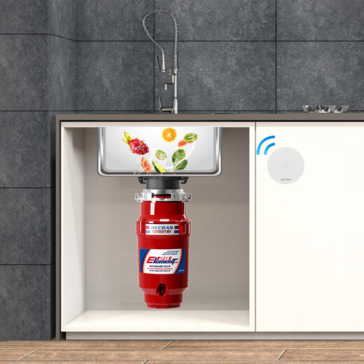 BECBAS E28evo kitchen food waste disposer wireless switch automatic reverse automatic shutdown turn automatic shutdown