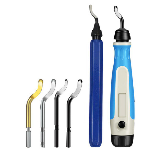 Mitzi Trimming Knife Manual Trimmer Deburring Scraper Blade Stainless Steel Plastic Inner Hole Deburring Tool BK3010 Special for Small Holes 10 Boxed Blades